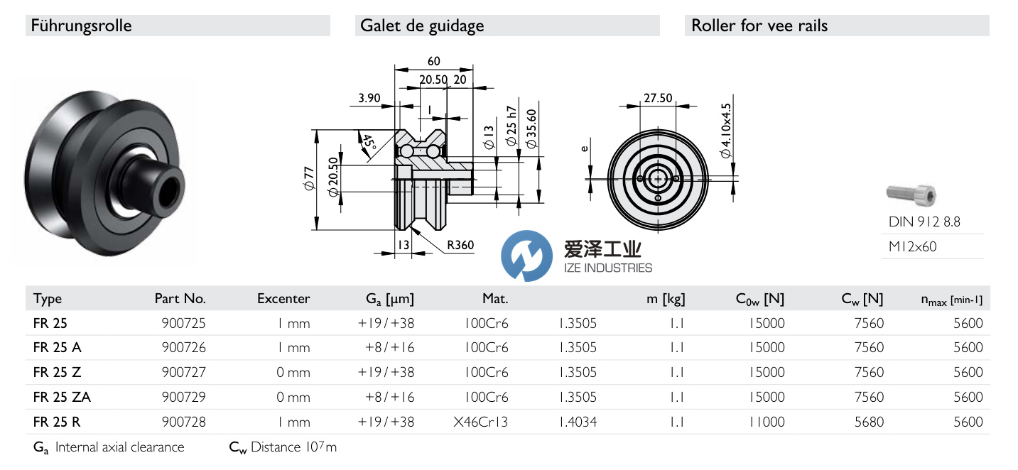 GUDEL滚轮900727 爱泽工业 izeindustries.JPG