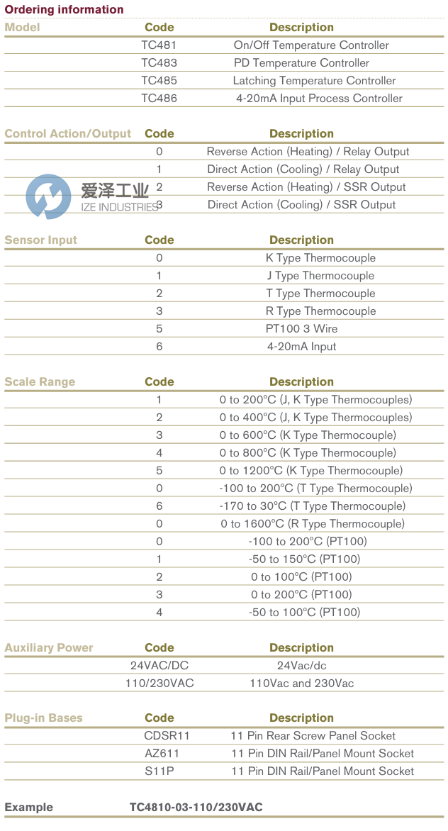TEMPATRON温度控制器TC4810-05-110230VAC 爱泽工业 ize-industries (2).png