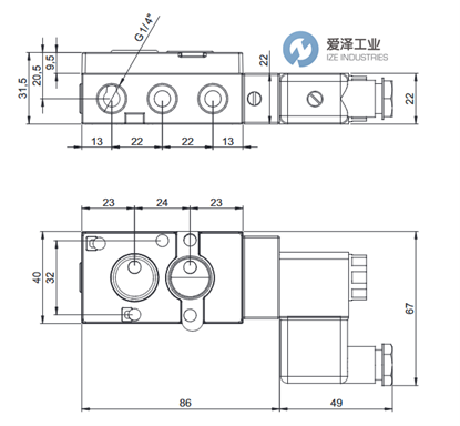 EUROTEC电磁阀MNF532230AC爱泽工业izeindustries.png