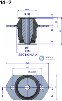 AMC MECANOCAUCHO支架137930 爱泽工业 izeindustries.png