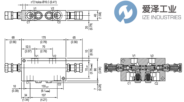 Rexroth Oil Control阀084205020435000 R930001126爱泽工业izeindustries.png
