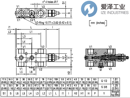 Rexroth Oil Control阀08452103023500B R930006771爱泽工业 izeindustries.png